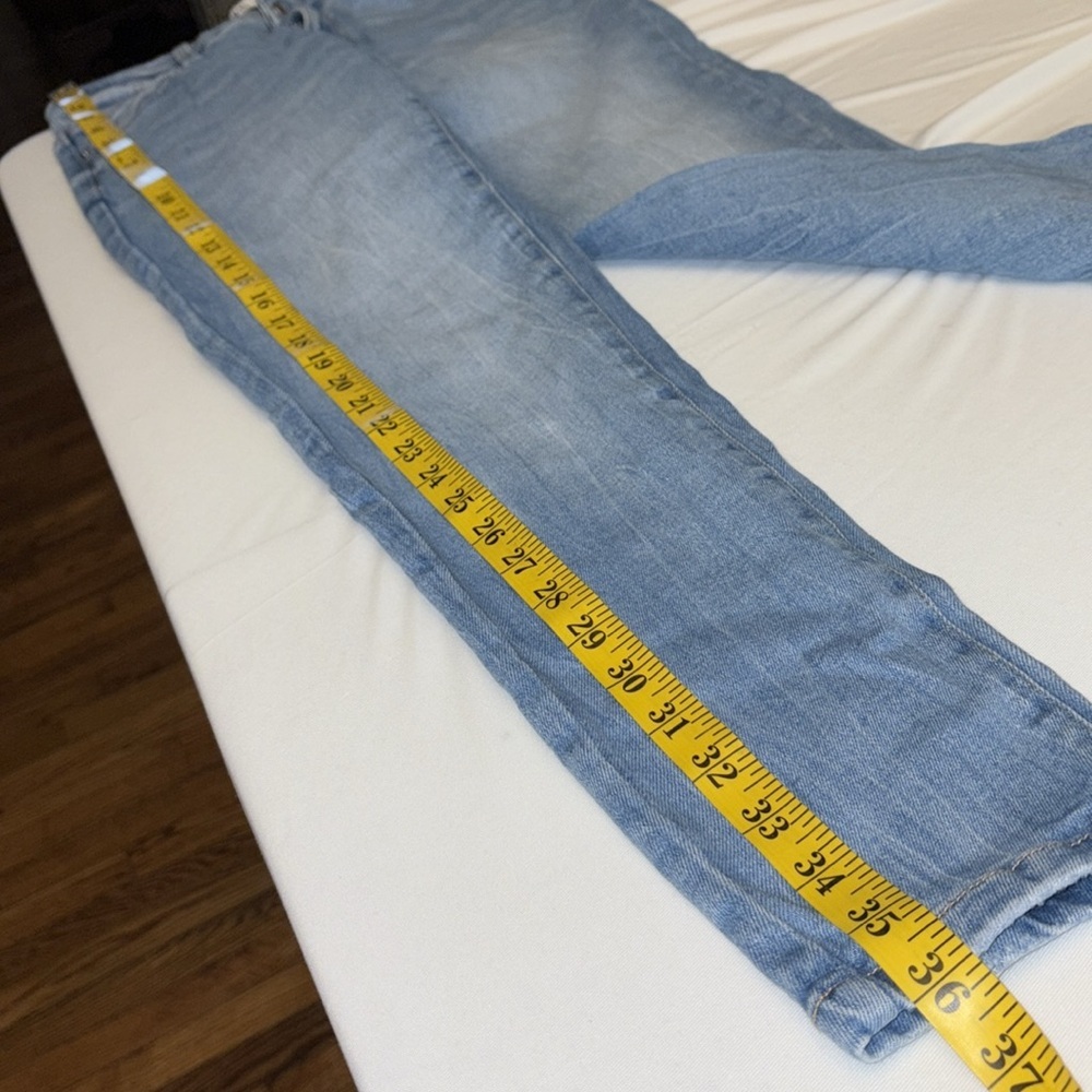 Zara jeans skinny fit ankle length button/zipper close 5 pockets Size 6 - Picture 2 of 11